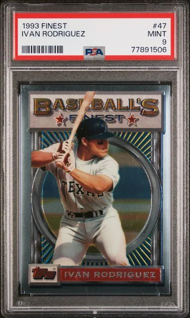 1993 Finest Ivan Rodriguez #47 card image