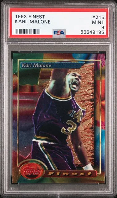 1993 Finest Karl Malone #215 card image