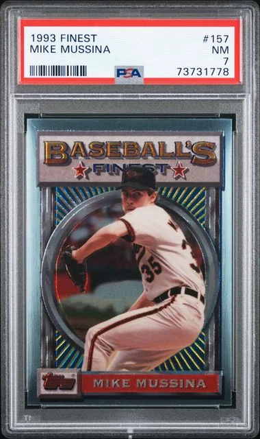 1993 Finest Mike Mussina #157 card image