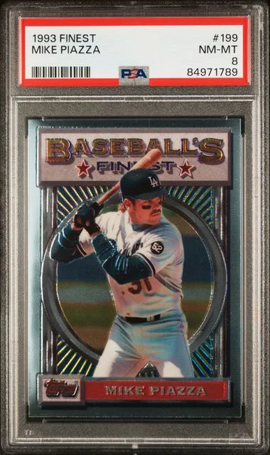 1993 Finest Mike Piazza #199 card image