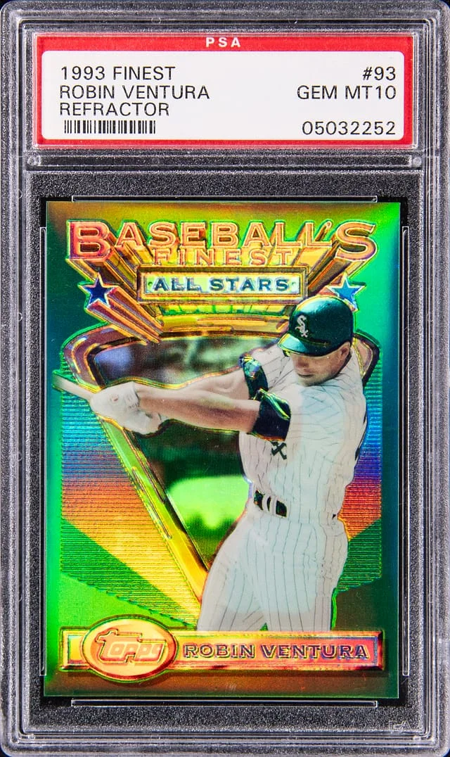 1993 Finest Robin Ventura Refractor #93 card image