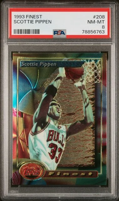 1993 Finest Scottie Pippen #208 card image