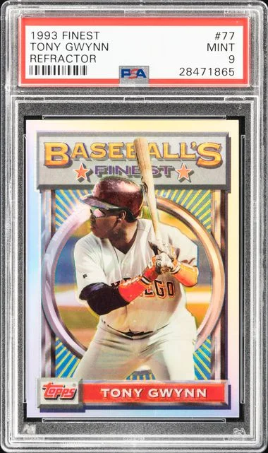 1993 Finest Tony Gwynn Refractor #77 card image