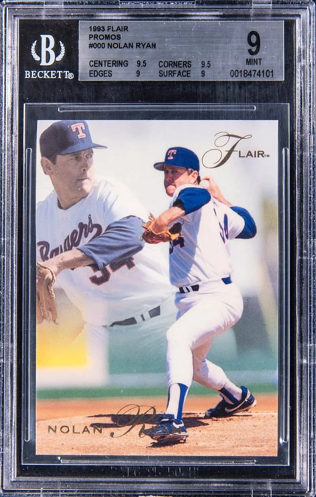 1993 Flair Nolan Ryan Promos #000 card image