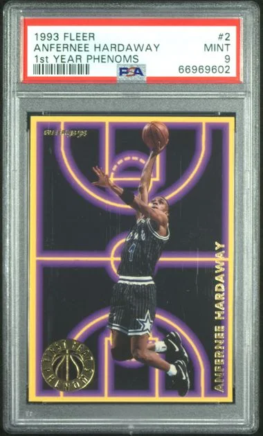 1993 Fleer Anfernee Hardaway 1st Year Phenoms #2 card image