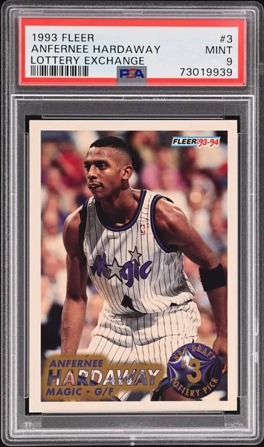1993 Fleer Anfernee Hardaway Lottery Exchange Lottery Exchange #3 card image