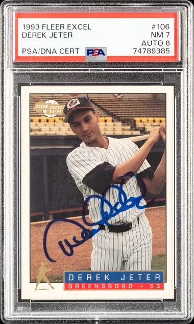 1993 Fleer Derek Jeter Excel #106 card image