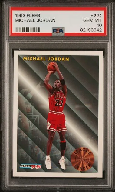 1993 Fleer Michael Jordan #224 card image