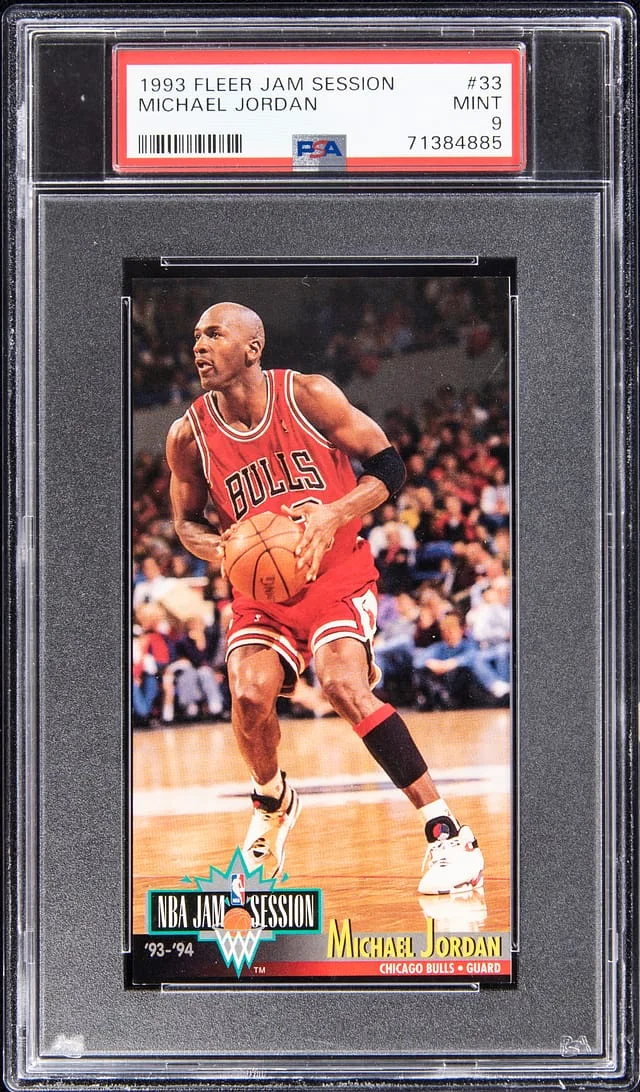 1993 Fleer Michael Jordan Jam Session #33 card image