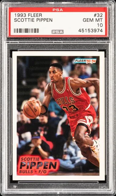 1993 Fleer Scottie Pippen #32 card image