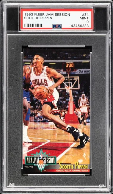 1993 Fleer Scottie Pippen Jam Session #34 card image