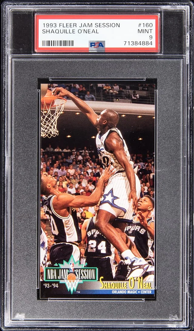 1993 Fleer Shaquille O'Neal Jam Session #160 card image