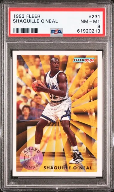 1993 Fleer Shaquille O'Neal #231 card image