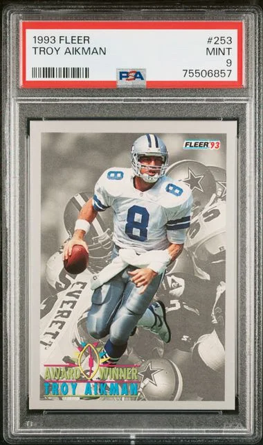 1993 Fleer Troy Aikman #253 card image