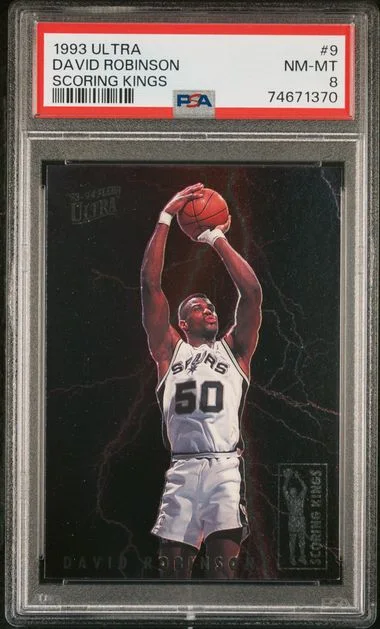 1993 Fleer Ultra David Robinson Scoring Kings #9 card image