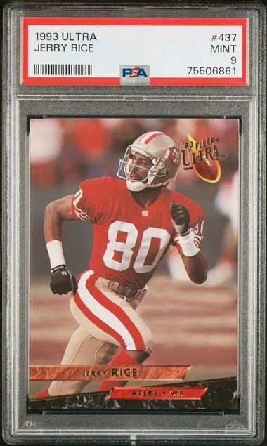 1993 Fleer Ultra Jerry Rice #437 card image