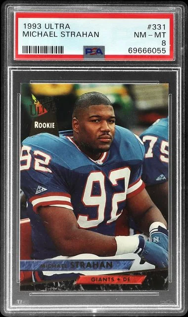 1993 Fleer Ultra Michael Strahan #331 card image