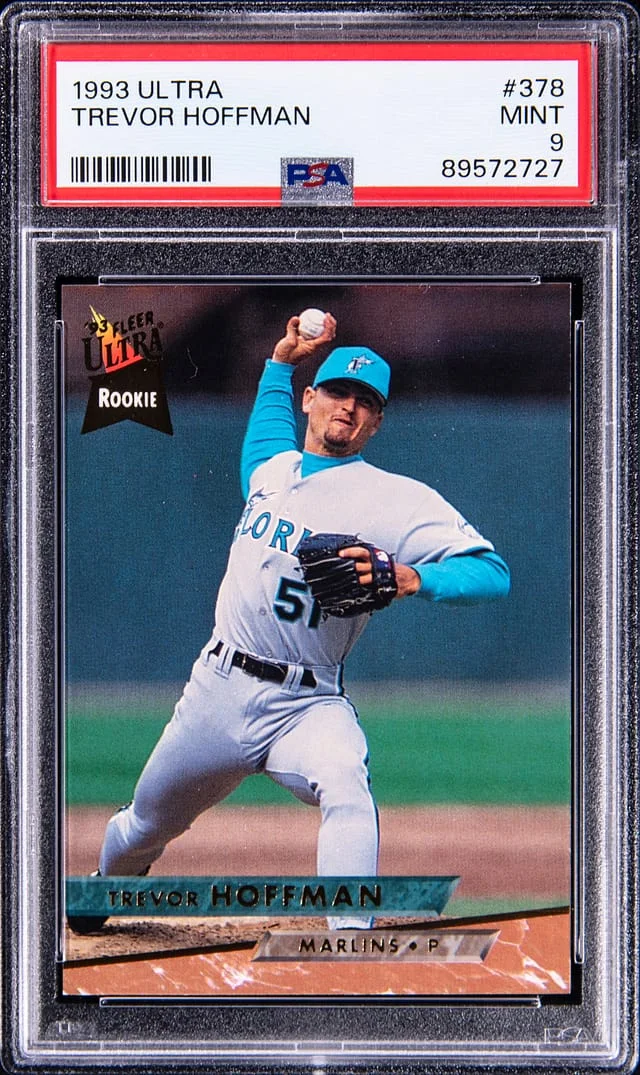 1993 Fleer Ultra Trevor Hoffman #378 card image