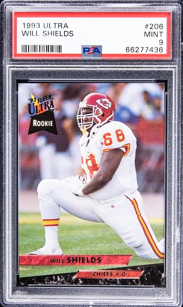 1993 Fleer Ultra Will Shields #206 card image