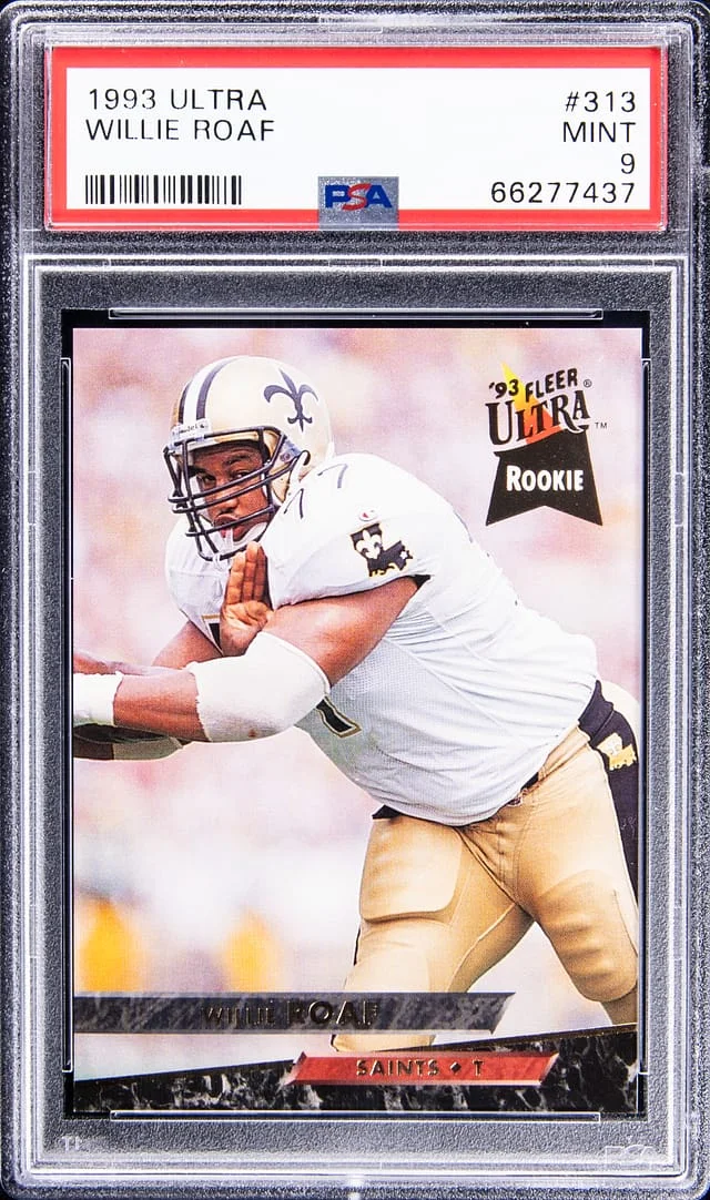 1993 Fleer Ultra Willie Roaf #313 card image