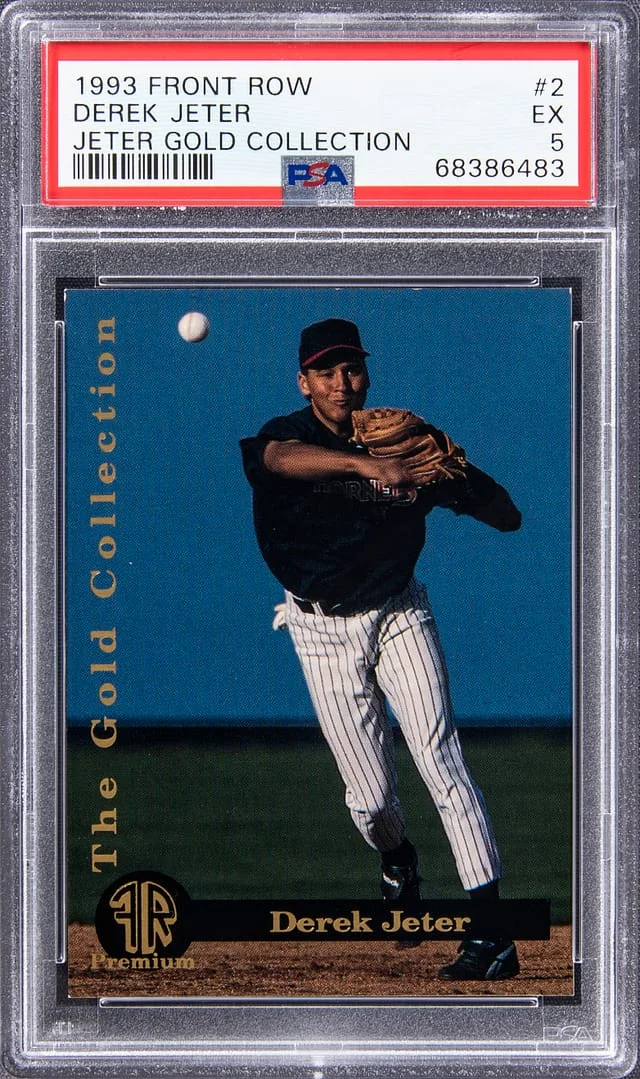 1993 Front Row Jeter Gold Collection Derek Jeter #2 card image