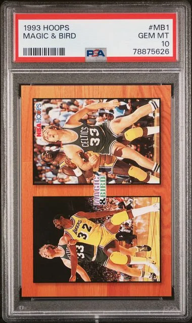 1993 Hoops Magic & Bird #Mb1 card image