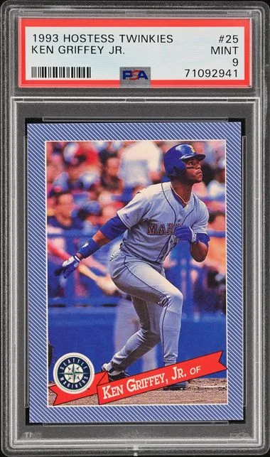 1993 Hostess Twinkies Ken Griffey Jr. #25 card image