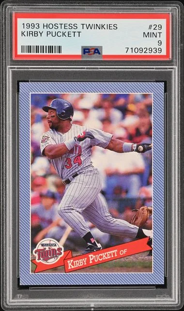 1993 Hostess Twinkies Kirby Puckett #29 card image