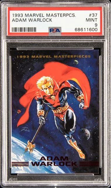 1993 Marvel Masterpieces Adam Warlock #37 card image