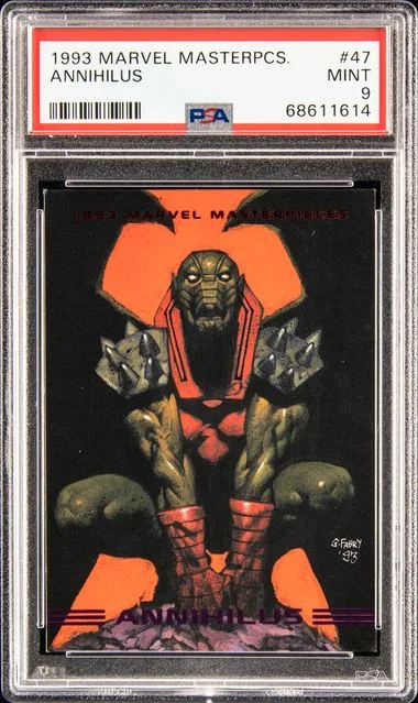 1993 Marvel Masterpieces Annihilus #47 card image