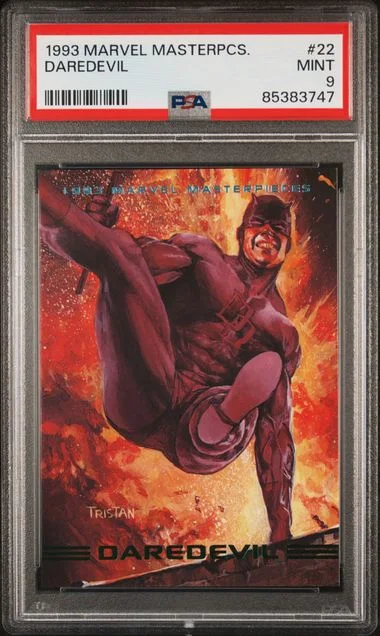 1993 Marvel Masterpieces Daredevil #22 card image