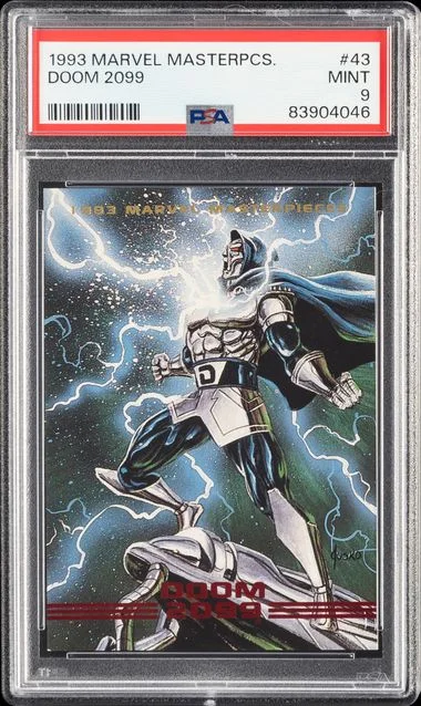 1993 Marvel Masterpieces Doom 2099 #43 card image