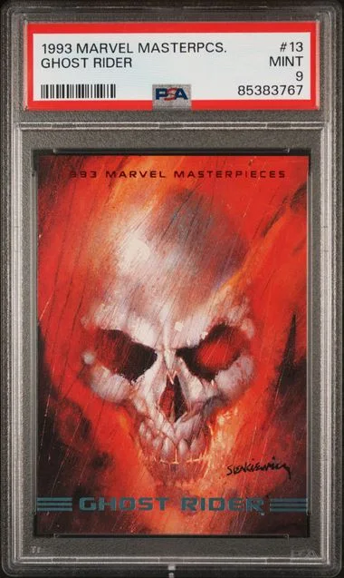 1993 Marvel Masterpieces Ghost Rider #13 card image