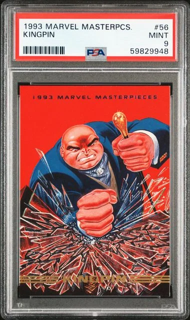 1993 Marvel Masterpieces Kingpin #56 card image