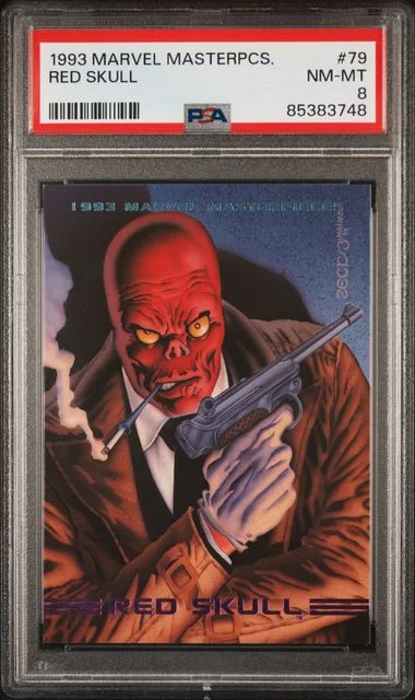 1993 Marvel Masterpieces Red Skull #79 card image