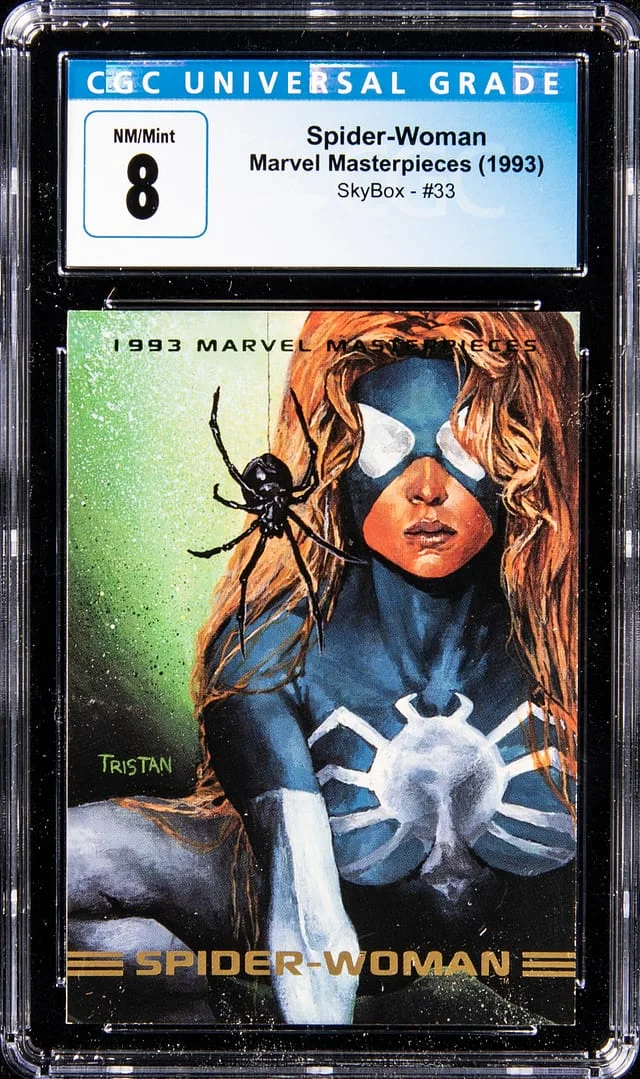 1993 Marvel Masterpieces Skybox Spider-Woman #33 card image