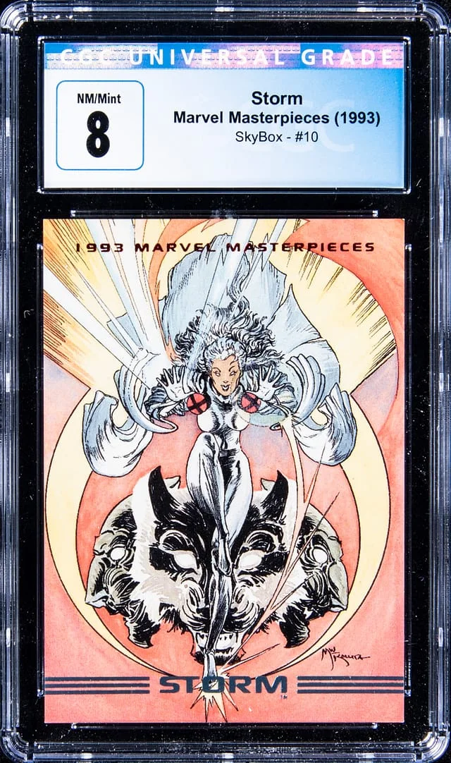 1993 Marvel Masterpieces Skybox Storm #10 card image