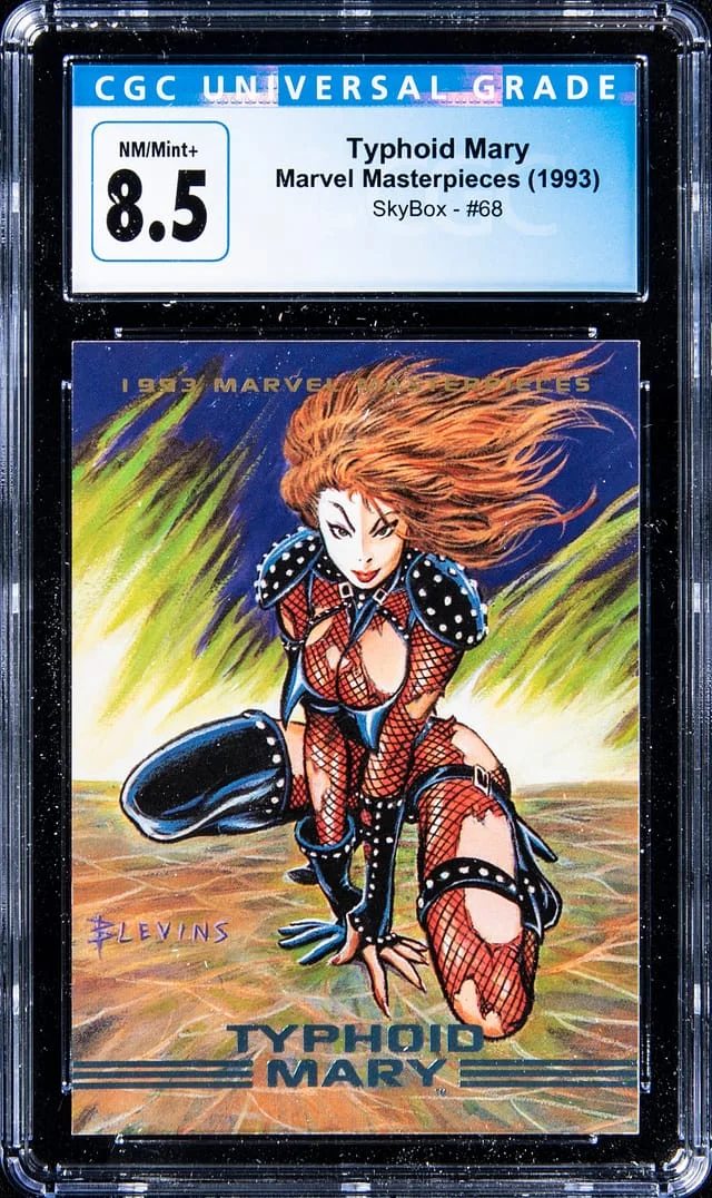 1993 Marvel Masterpieces Skybox Typhoid Mary #68 card image