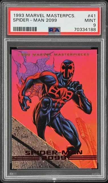 1993 Marvel Masterpieces Spider-Man 2099 #41 card image