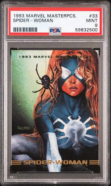 1993 Marvel Masterpieces Spider-Woman #33 card image