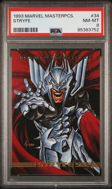 1993 Marvel Masterpieces Stryfe #34 card image