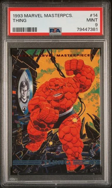 1993 Marvel Masterpieces Thing #14 card image