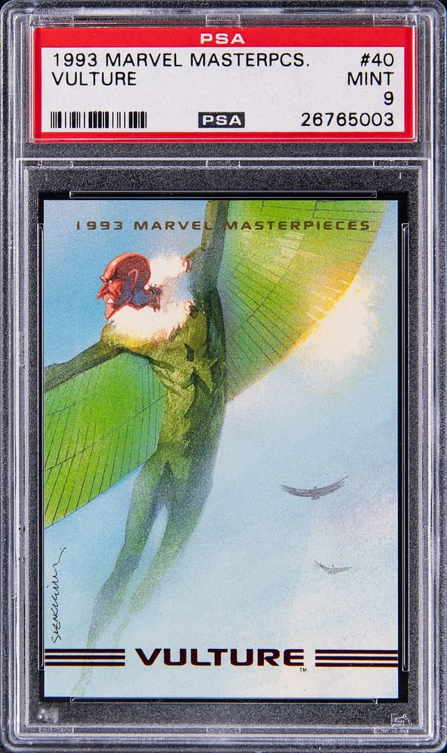 1993 Marvel Masterpieces Vulture #40 card image