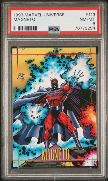 1993 Marvel Universe Magneto #113 card image
