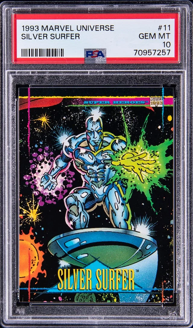 1993 Marvel Universe Silver Surfer #11 card image