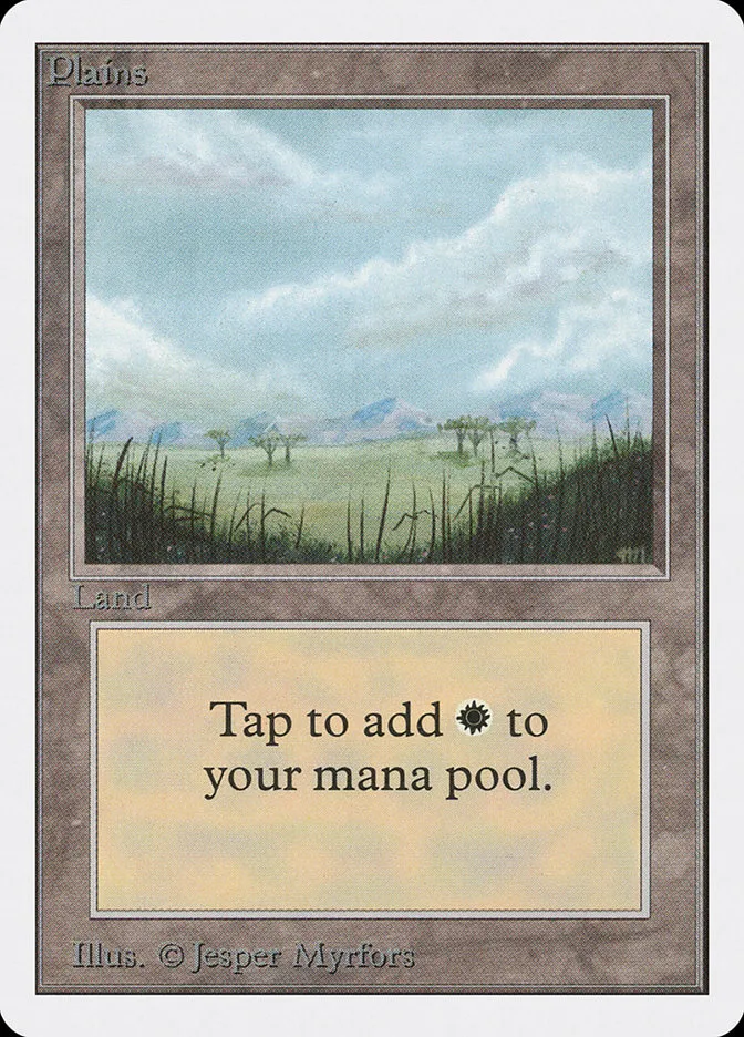 1993 Unlimited Edition Plains #289 common card image