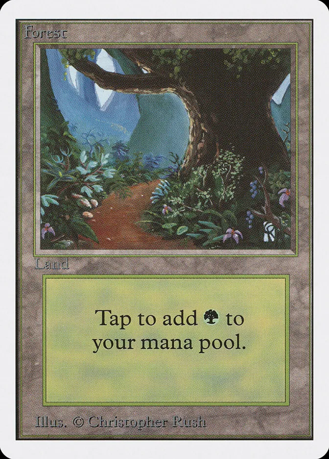 1993 Unlimited Edition Forest #301 common card image
