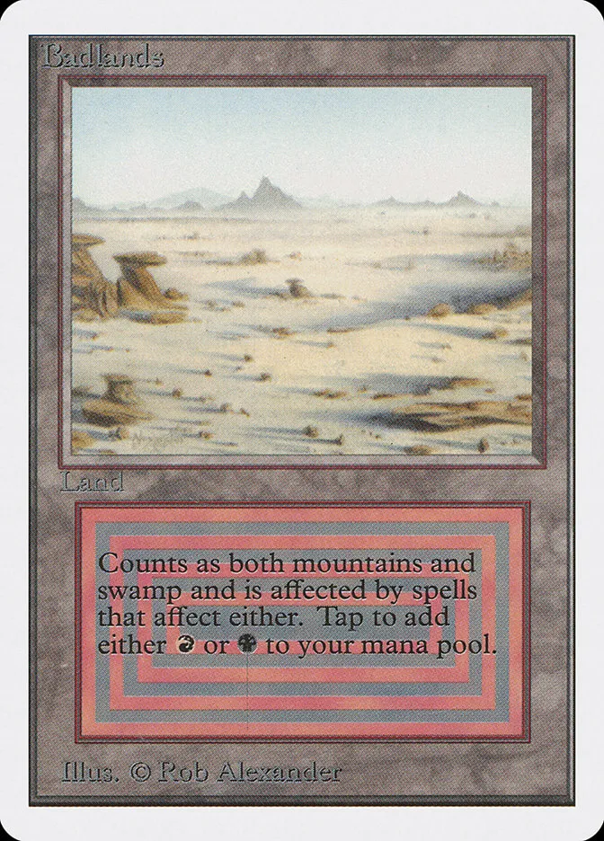 1993 Unlimited Edition Badlands rare #278 rare card image