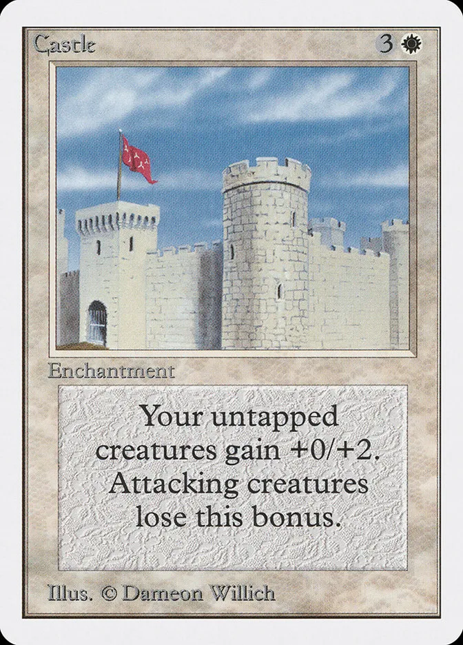 1993 Unlimited Edition Castle uncommon #9 uncommon card image