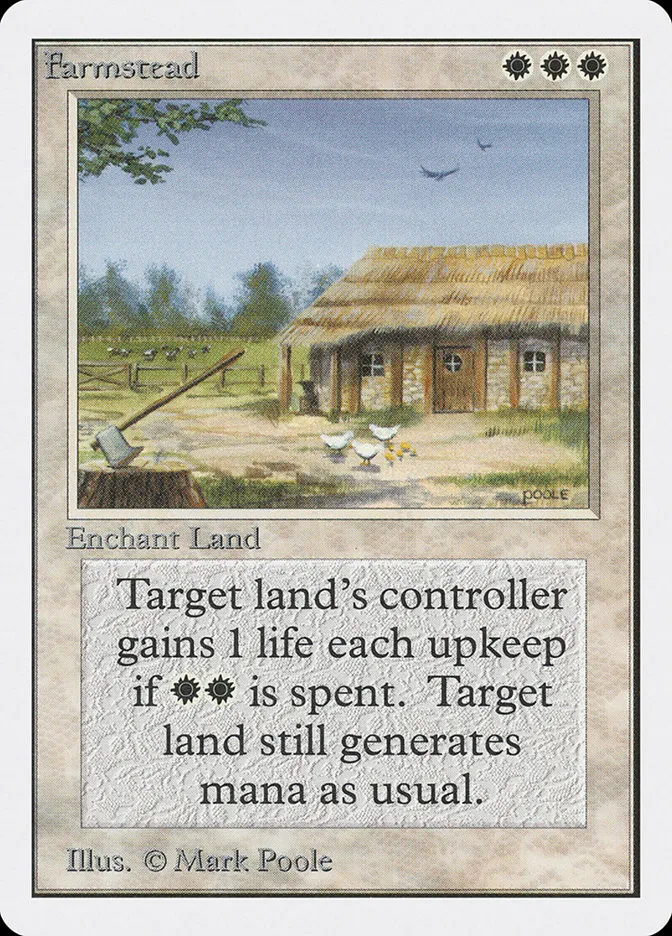 1993 Unlimited Edition Farmstead rare #20 rare card image